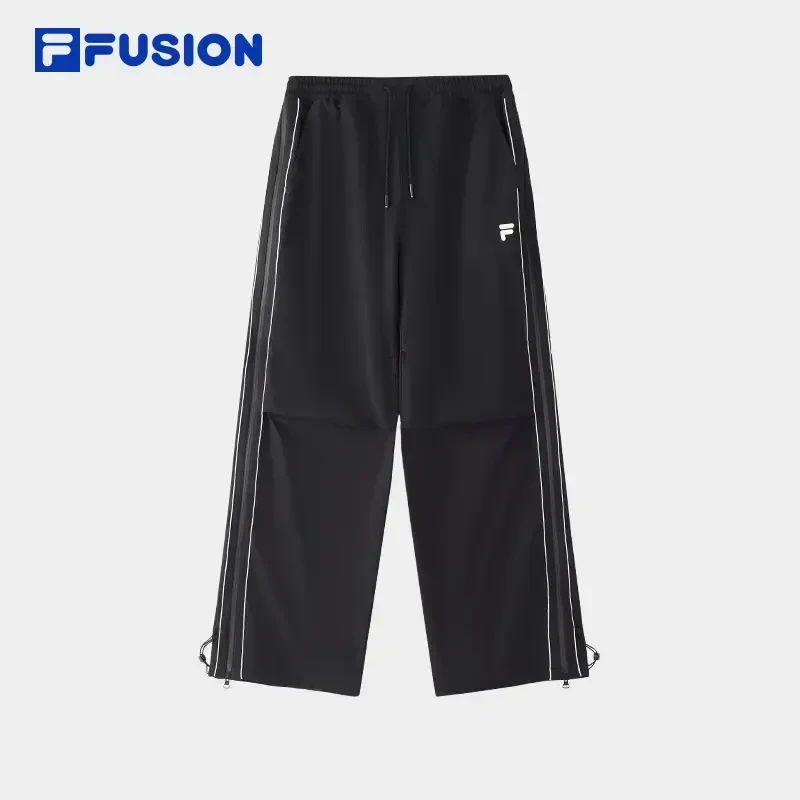 Fila/斐乐潮牌女款新品【休闲工装裤立体浮线】提花简约T11W515803F