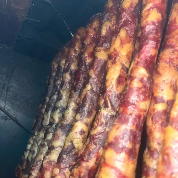湘西腊香肠农家烟熏土香肠