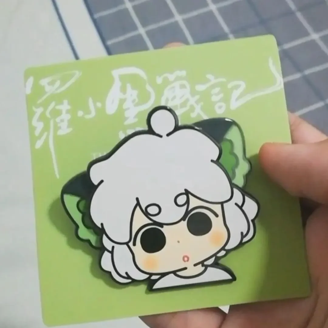 罗小黑战记2大电影周边超萌罗小黑金属徽章高颜值收藏礼物纪念品