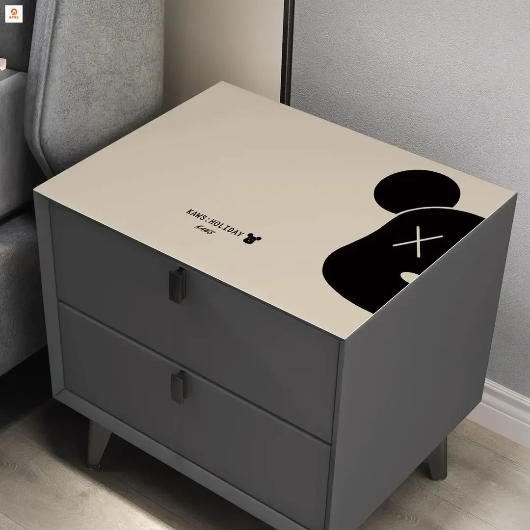 高级感桌面保护吸水防滑硅藻泥桌垫垫子床头柜垫盖布卧室现代简约