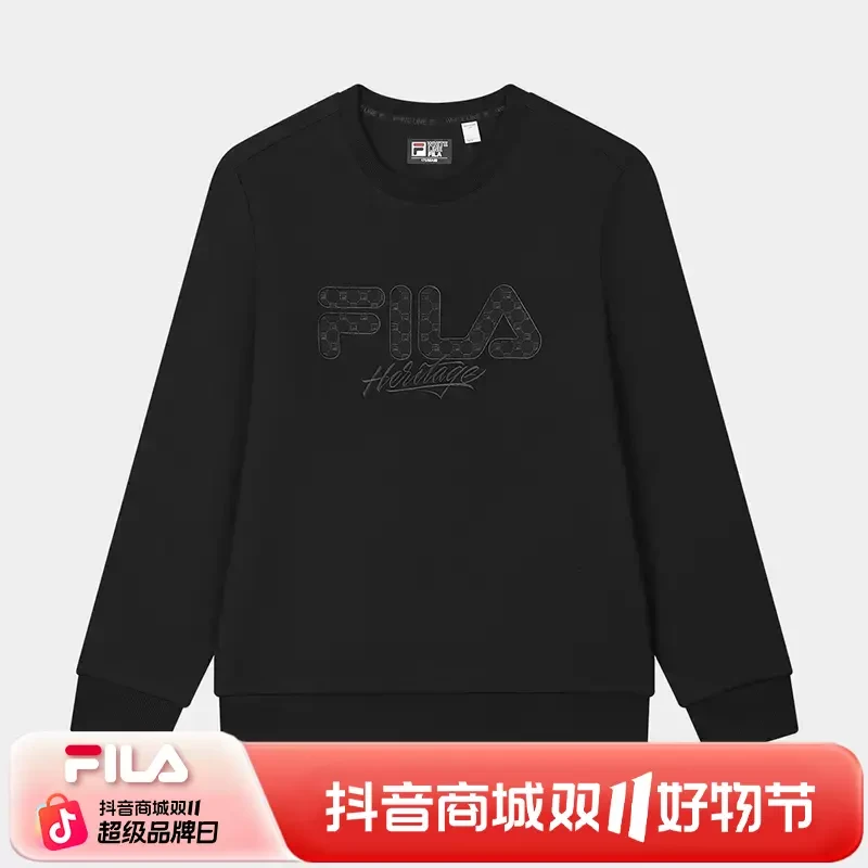 Fila/斐乐秋冬新款男子【户外休闲运动卫衣】舒适套头衫F11M518202F