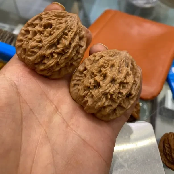 非嫁接大粗筋微修文玩核桃适合男士手把玩