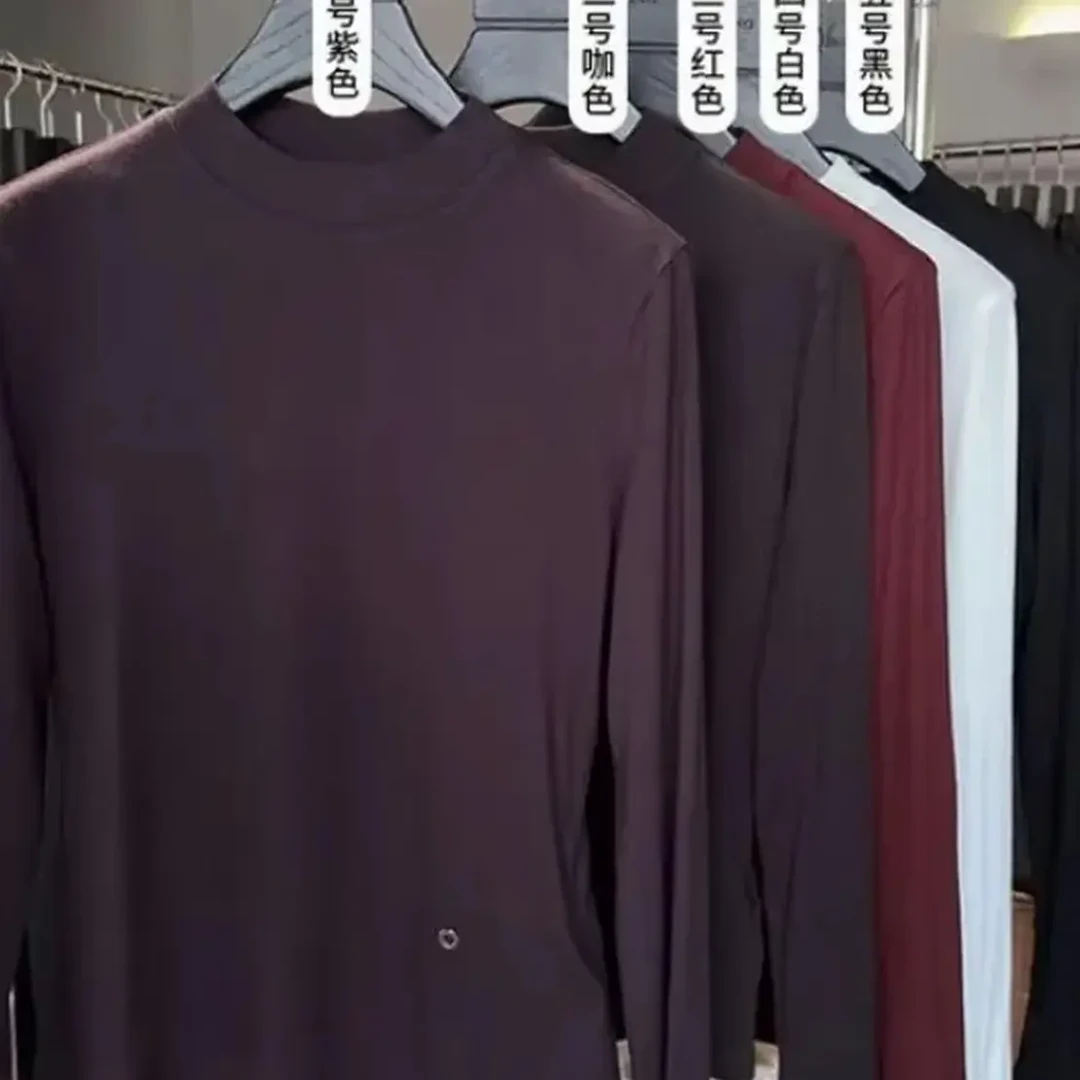 《升级版长袖打底》新款时尚长袖T恤舒适百搭女士圆领