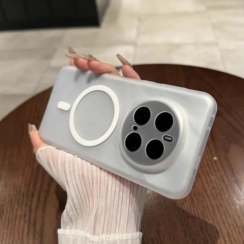 新款冰雾磁吸荣耀magic7手机壳适用magic7pro磨砂魔术6/5防摔硬壳