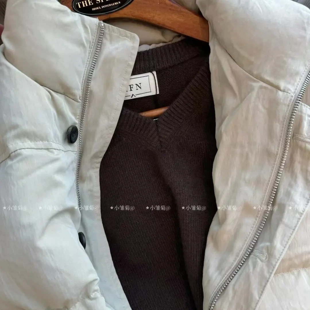 韩国正品 立领羽绒服 联系客服购买