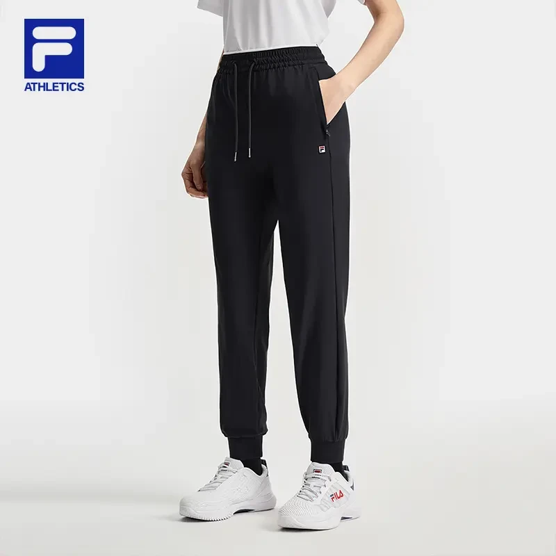 Fila/斐乐女款【简约百搭裤】夏季新款运动休闲显瘦长裤A11W523602F