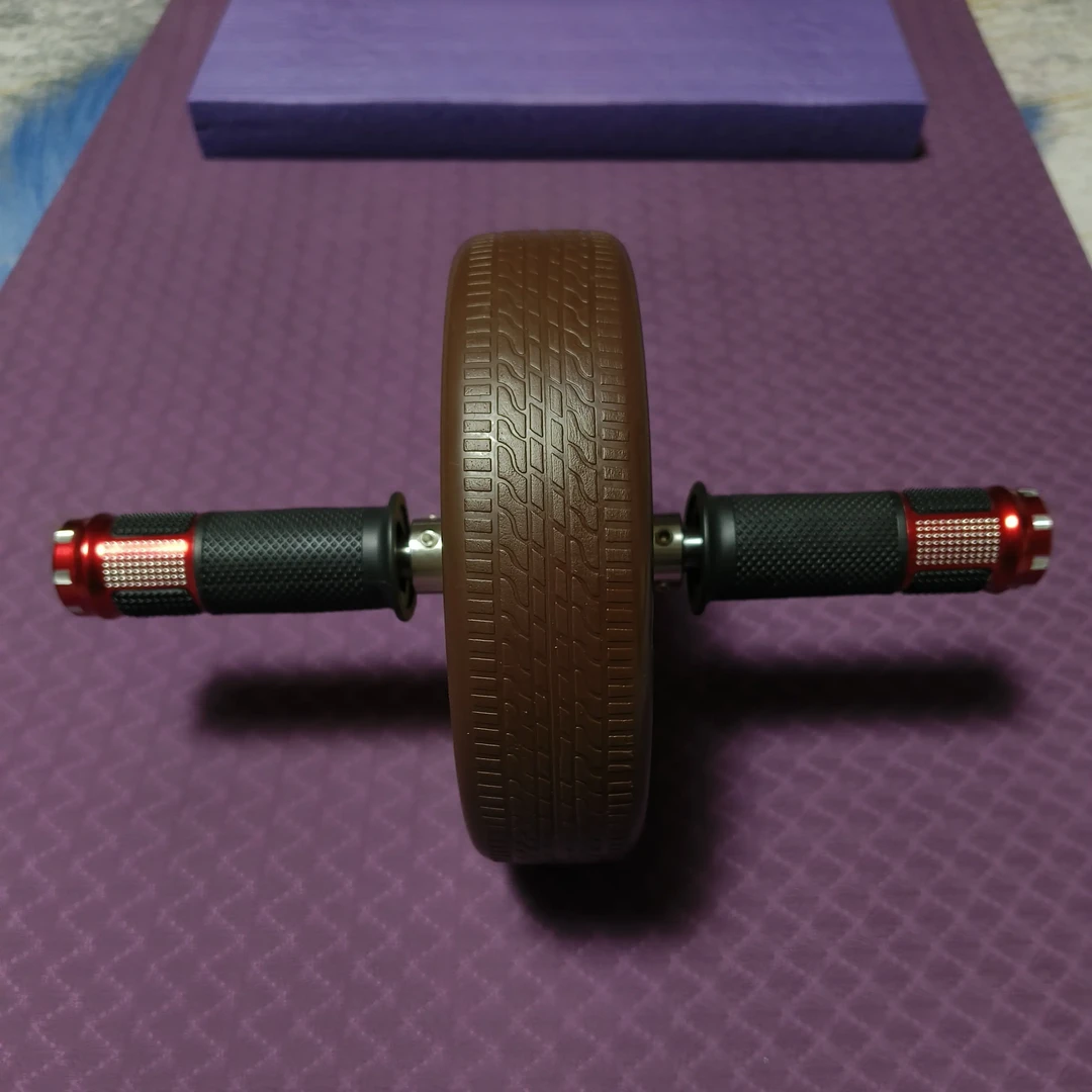 家用双轮健腹轮专业级轴承设计适合男女初学者锻炼腹肌