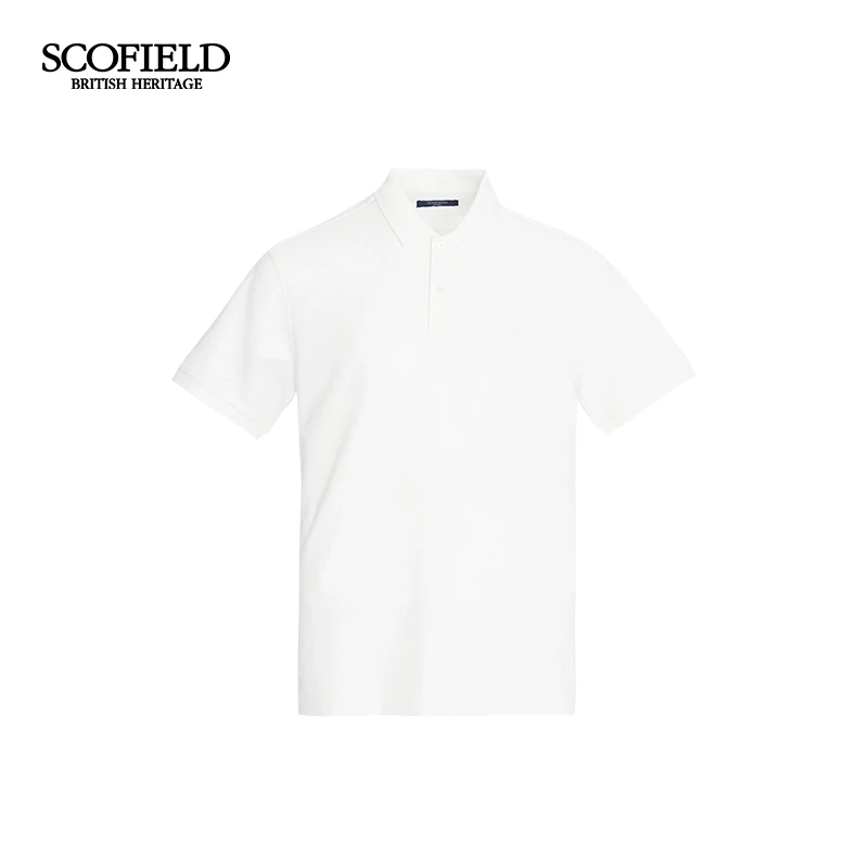 【凉感】SCOFIELD男士夏新款简约短袖时尚商务POLO衫SMHAE25Z05