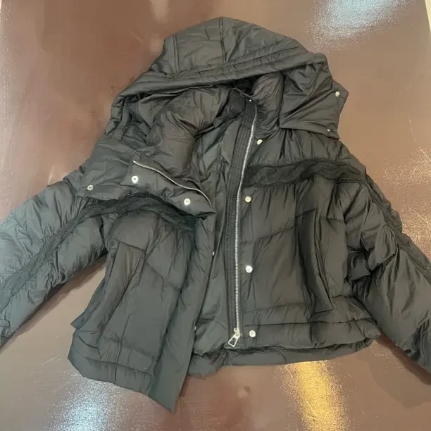 ZZJ2025韩版短款冬季加厚保暖羽绒服