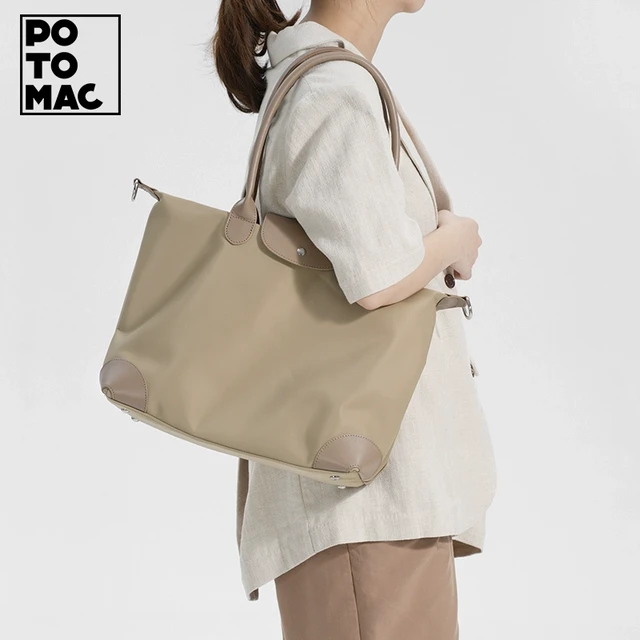 potomac尼龙托特包单肩包大容量斜挎包经典款通勤电脑包手提女包