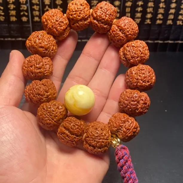 大金刚菩提手串6(细纹双龙终结者)
