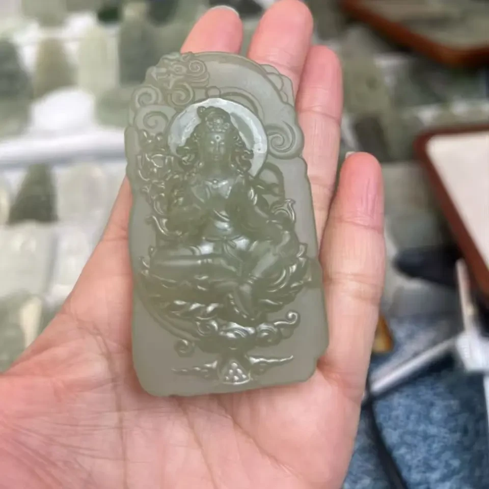 和田玉保真爆款吊坠