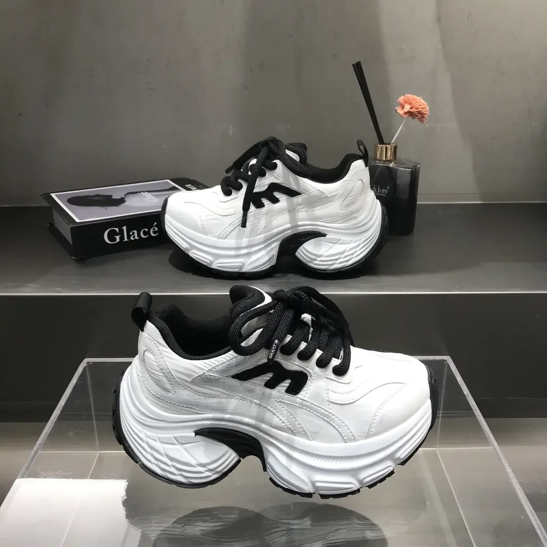 6cm增高厚底老爹鞋子女ins潮牌百搭2025新款爆款加绒百搭运动鞋子