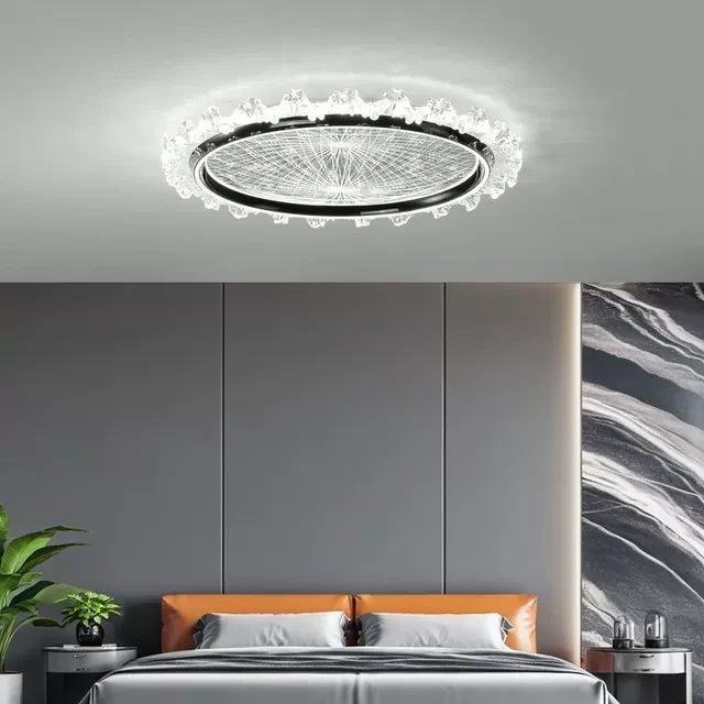 现代星空高级卧室灯2025新款主卧房间灯护眼吸顶灯中山灯具灯