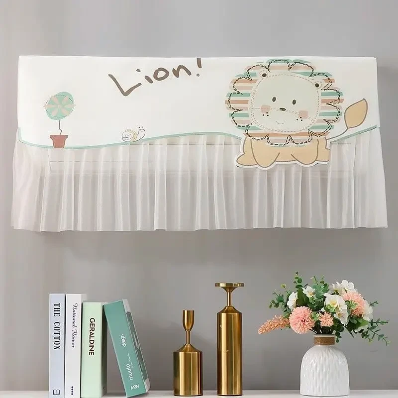 卡通空调防尘罩空调罩月子防直吹壁挂式通用款开机家用简约防风