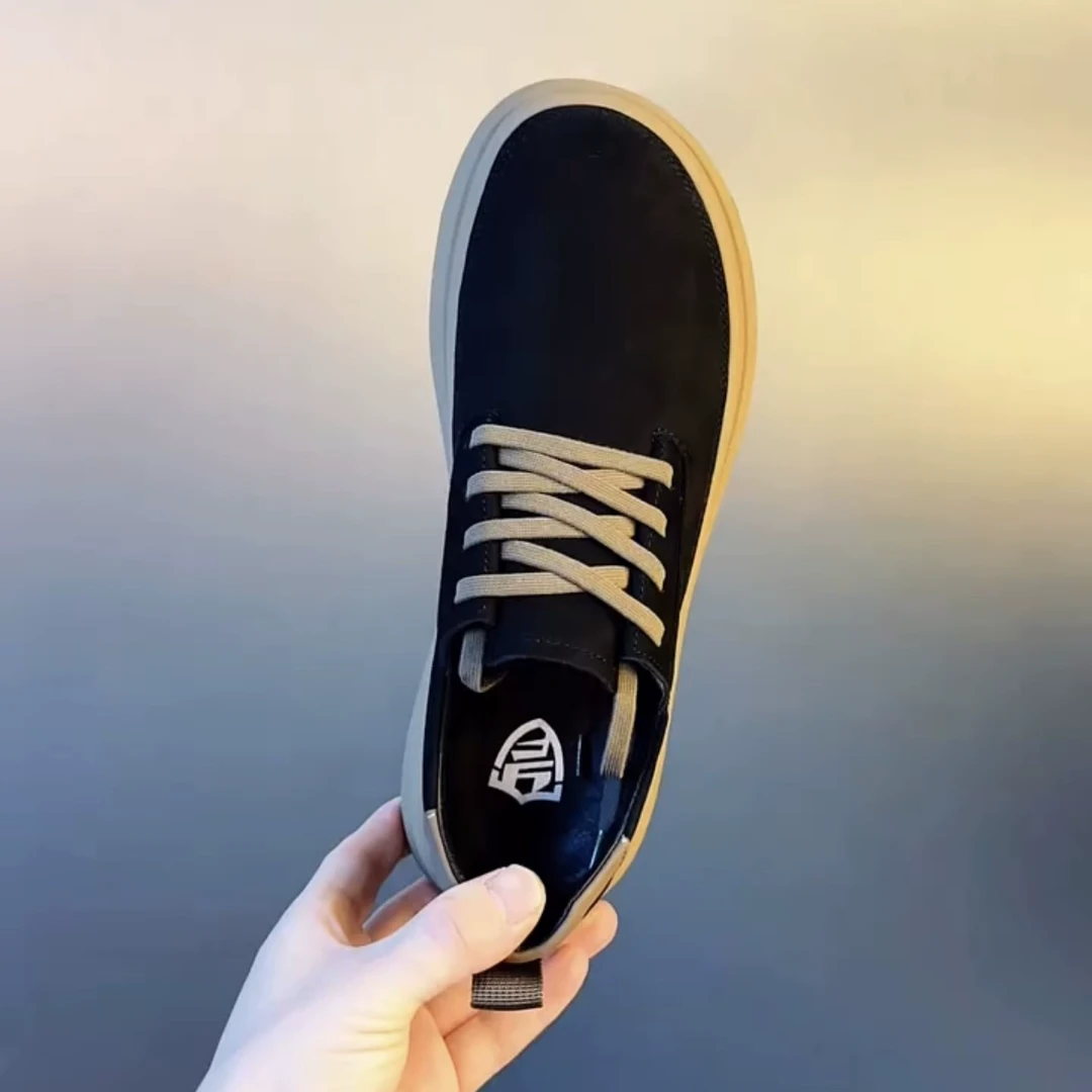 04810春季超轻牛皮男人帮新款商务休闲舒适圆头时尚百搭牛皮鞋男