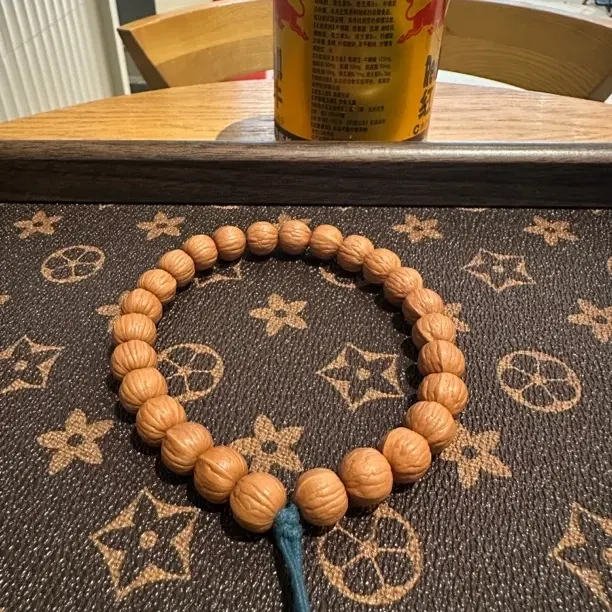 雪山-精品原皮磨盘南瓜猴头手串原色原桩猴头核桃雕刻手串11mm