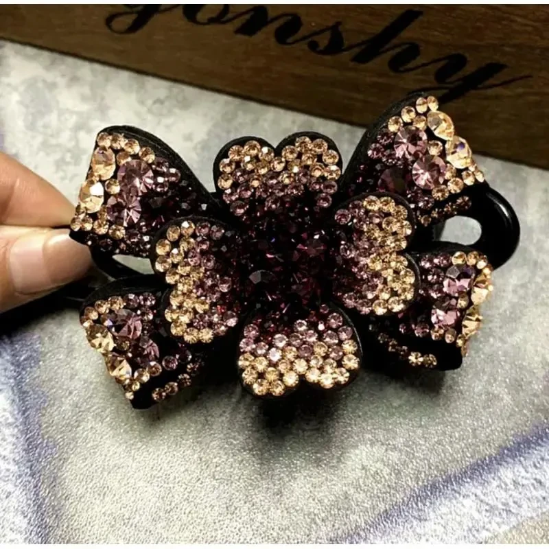 亚克力/树脂发饰蝴蝶发夹马尾夹鸭嘴夹