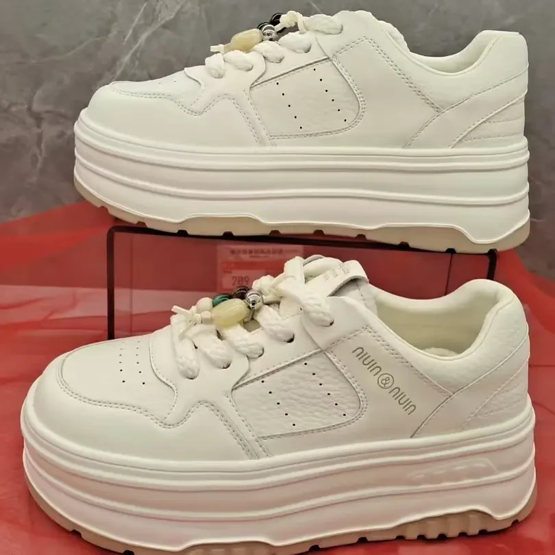 知.足运动休闲鞋系带日常休闲板鞋女士潮流休闲鞋板鞋