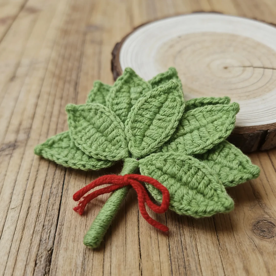 网红柚子叶挂件 手工钩织 送闺蜜礼物首选