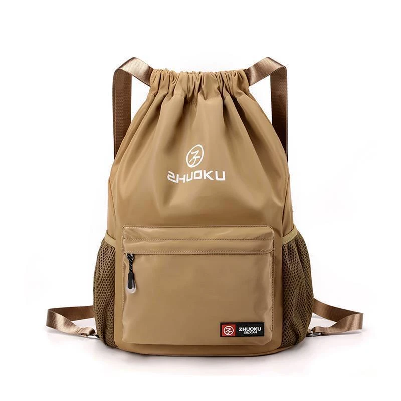 2025德国进口牛津布大容量束口袋双肩包简易旅行抽绳包运动篮球包