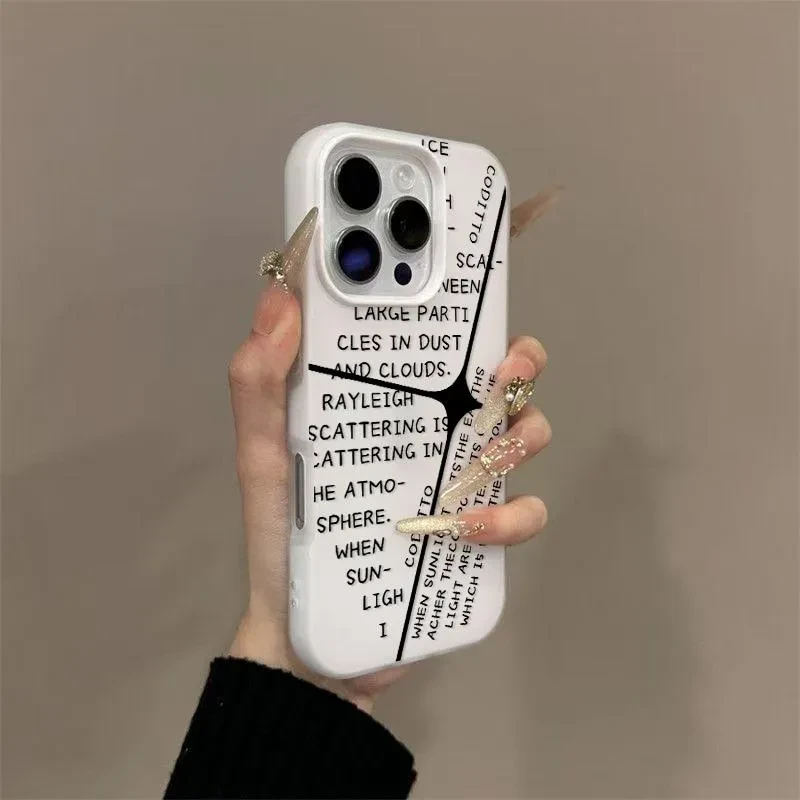 潮酷十字星芒适用于华为mate70手机壳p60p50pro新款nova13pro磨砂