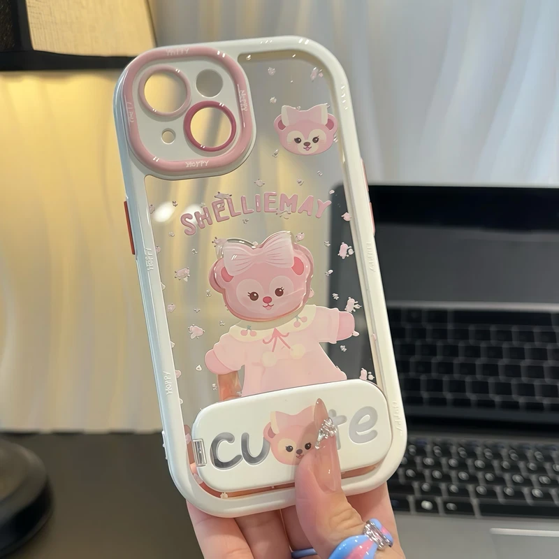 雪莉玫贴片支架适用苹果16手机壳iPhone15小米14vivoppo华为p70套