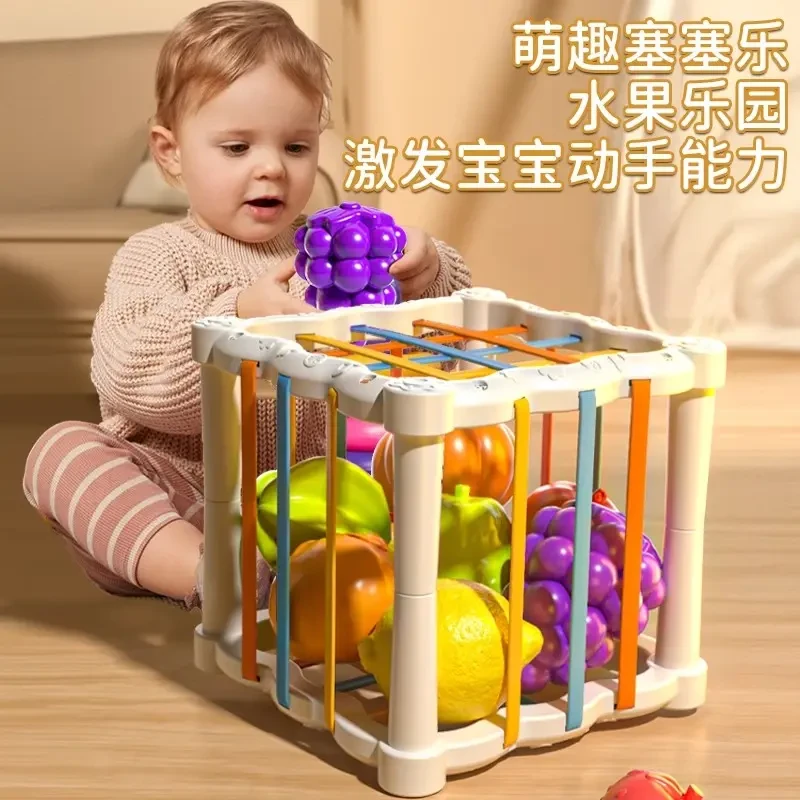 婴儿塞塞乐0-1岁宝宝手指精细玩具6个月以上新生六7益智8早教9幼