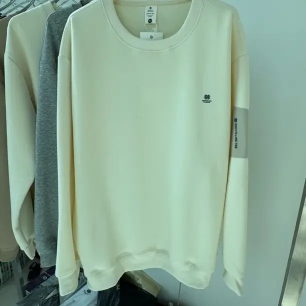 大码男士秋冬长袖圆领微弹圆领男士卫衣简约套头打底潮流