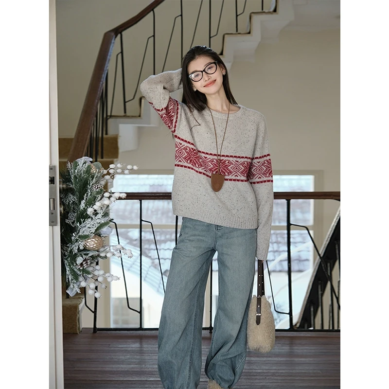 且可ChillCozy 摩洛哥 酵磨漂&锁温植绒百搭阔腿牛仔裤