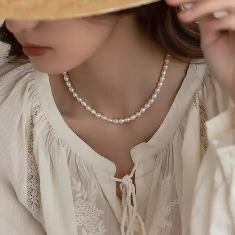 坠链均925银 [怼怼推荐]Ak胖米型S925延长链项链6mm点位气质