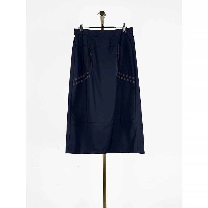 中年妈妈休闲洋气半身裙春夏新款裙子 若5531B