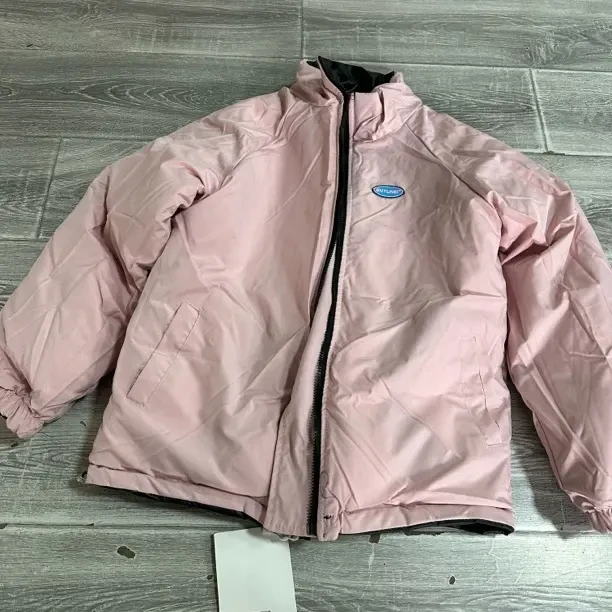 8933宽松加厚冬季男女百搭保暖美式复古立领棉服