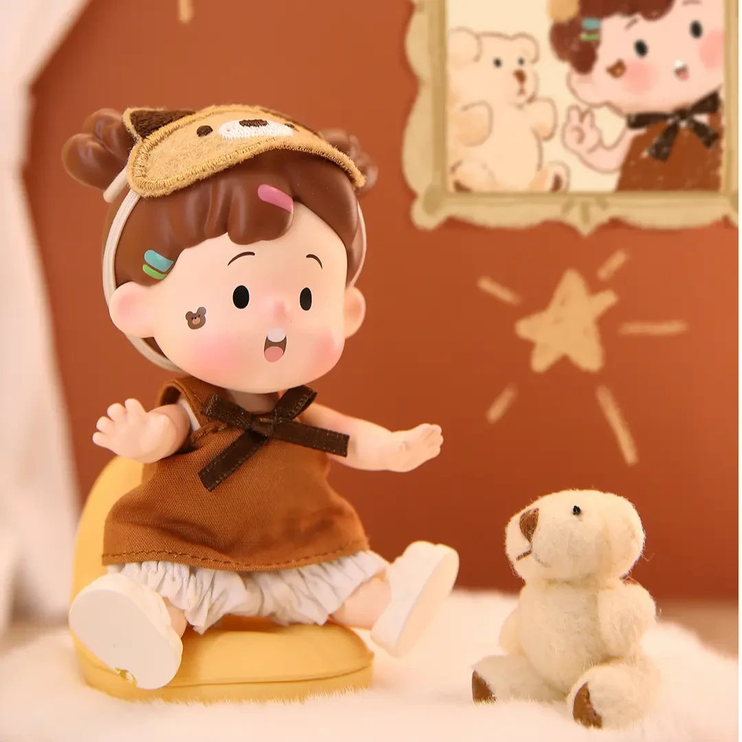 【拆盒】小花卷的百变衣橱系列潮玩盲盒手办摆件