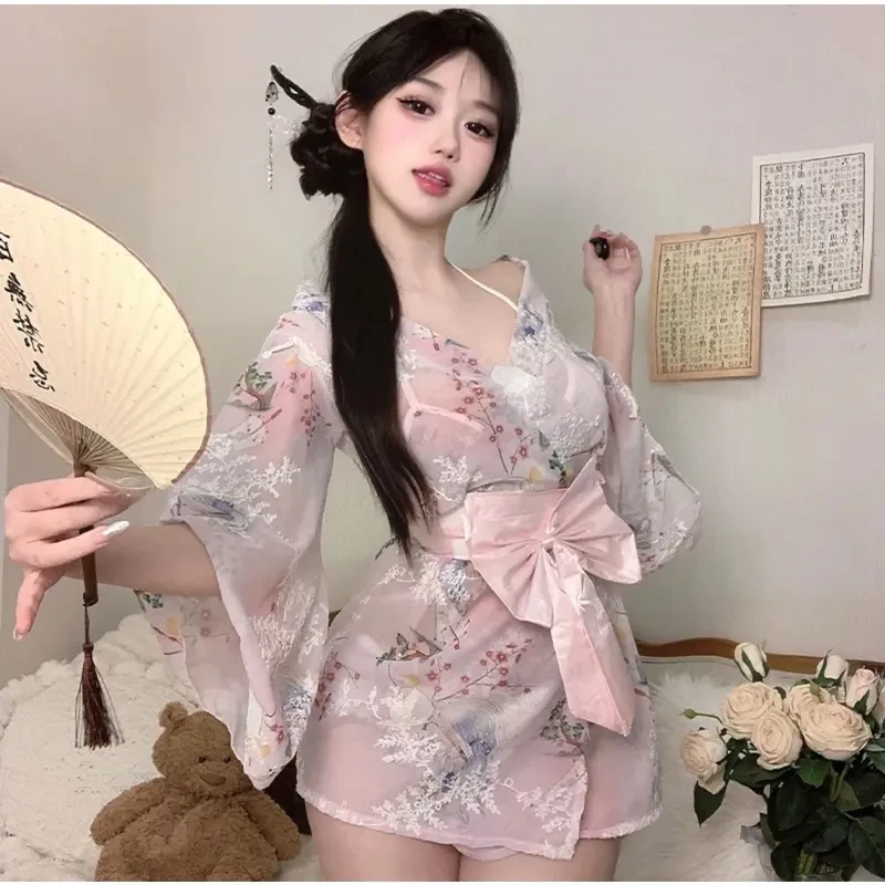 【甜腻】蕾丝女装连衣裙古风性感少女睡裙显瘦遮肉气质汉元素纯欲风
