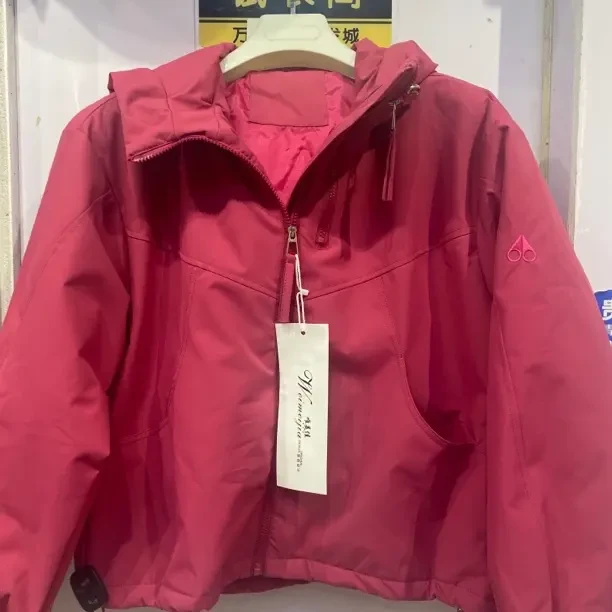 短款女秋季常规宽松型防水短外套女款常规款不褪色直下摆