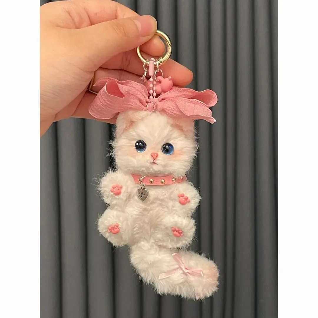 扭扭棒超萌小猫挂件毛绒挂件材料包diy手工自制作送女生礼物L829