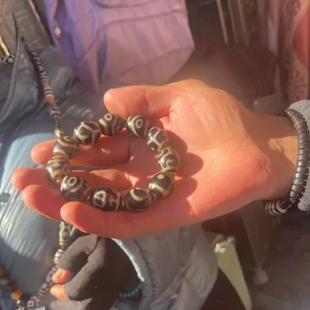 非金属树脂手链 天缘多宝手串多样性十眼天珠