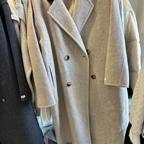 经典西装领长款大衣秋冬女士百搭气质显瘦韩版外套