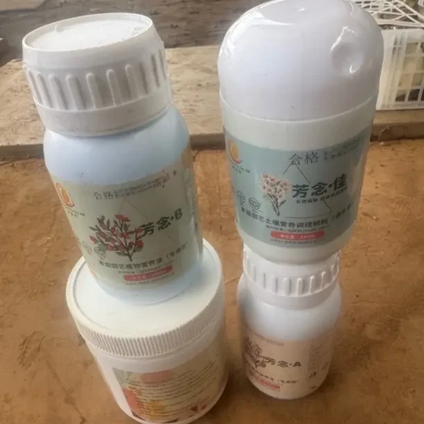 1套家庭绿植缓释颗粒营养液肥料（4瓶）