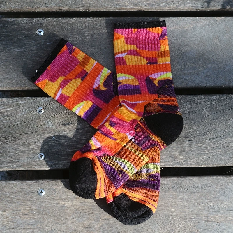 Smartwool美利奴羊毛袜徒步轻量减震中筒袜户外正品登山运动袜女