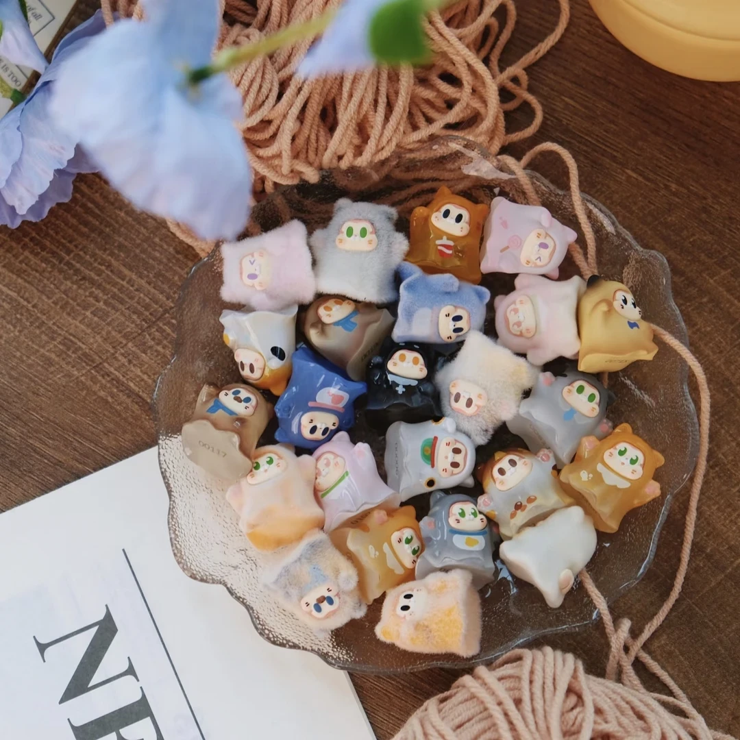 【财财拆盒】THE SLLO领养幽灵猫系列萌粒盲盒可爱少女礼物