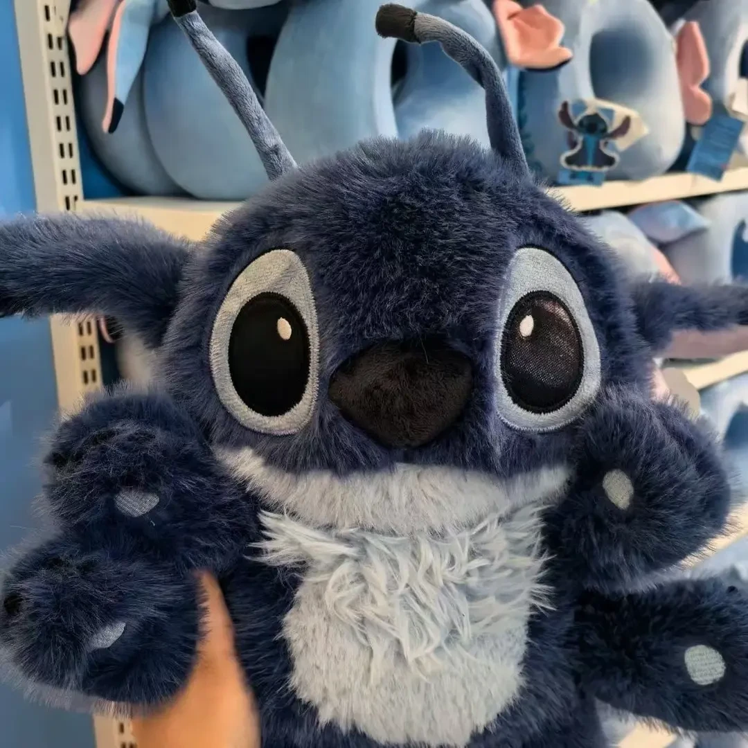 六手史迪仔玩偶名创优品同款站姿史迪奇毛绒玩具公仔生日礼物H258