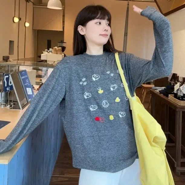 SEVENFUOO -【卡通趣味】长袖T恤