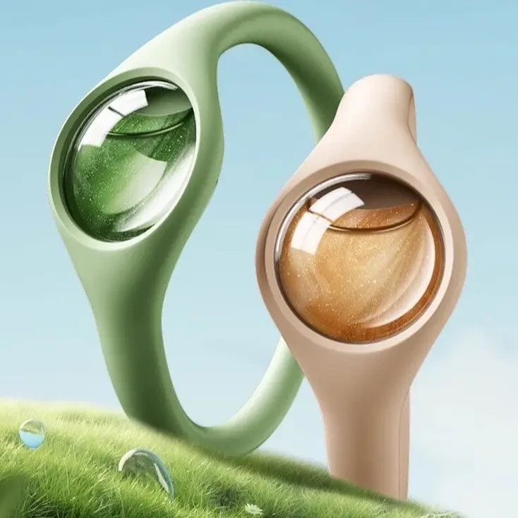 新款驱蚊手环硅胶防蚊植物精油强效驱蚊孩子成人户外防叮防蚊子