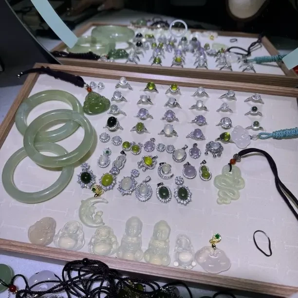 银吊坠 直播间扣号多样性发其一选购链接