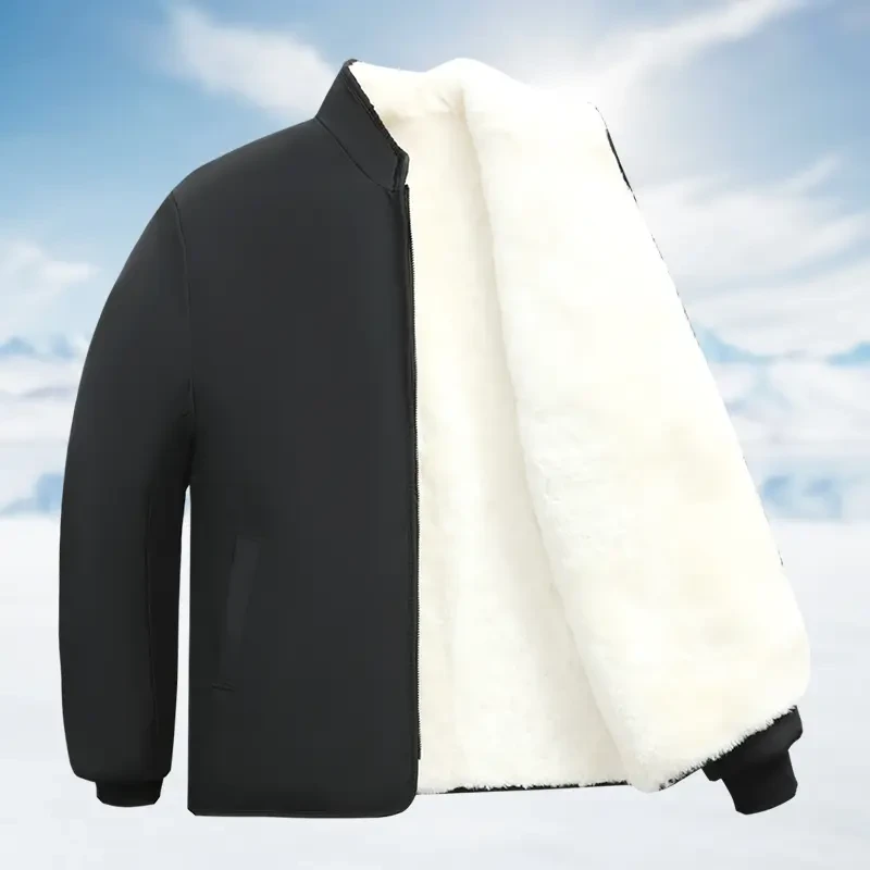 皮毛一羊皮袄羊剪绒皮衣加厚保暖冬季男女羊毛内胆羊皮棉袄整张