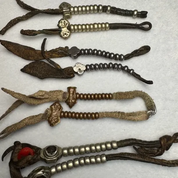 藏式计数器配件一对DIY文玩侧挂配饰