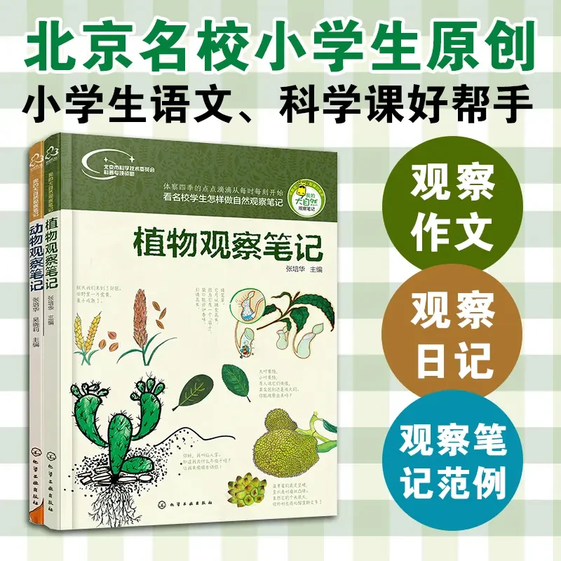 我的大自然观察笔记（套装2册）开学好书