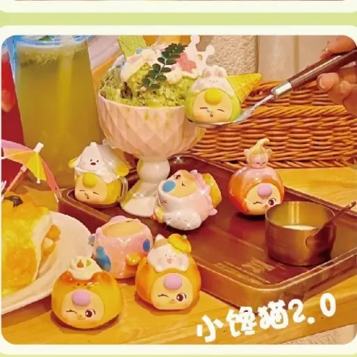 【夜猫爱拆盒】转转乐娃三岁小馋猫3盲盒